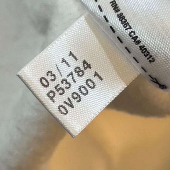 Vintage Y2K Adidas Full Zip Jacket Spell Out Hoodie White Red 3 Stripes - Large - Picture 7 of 9